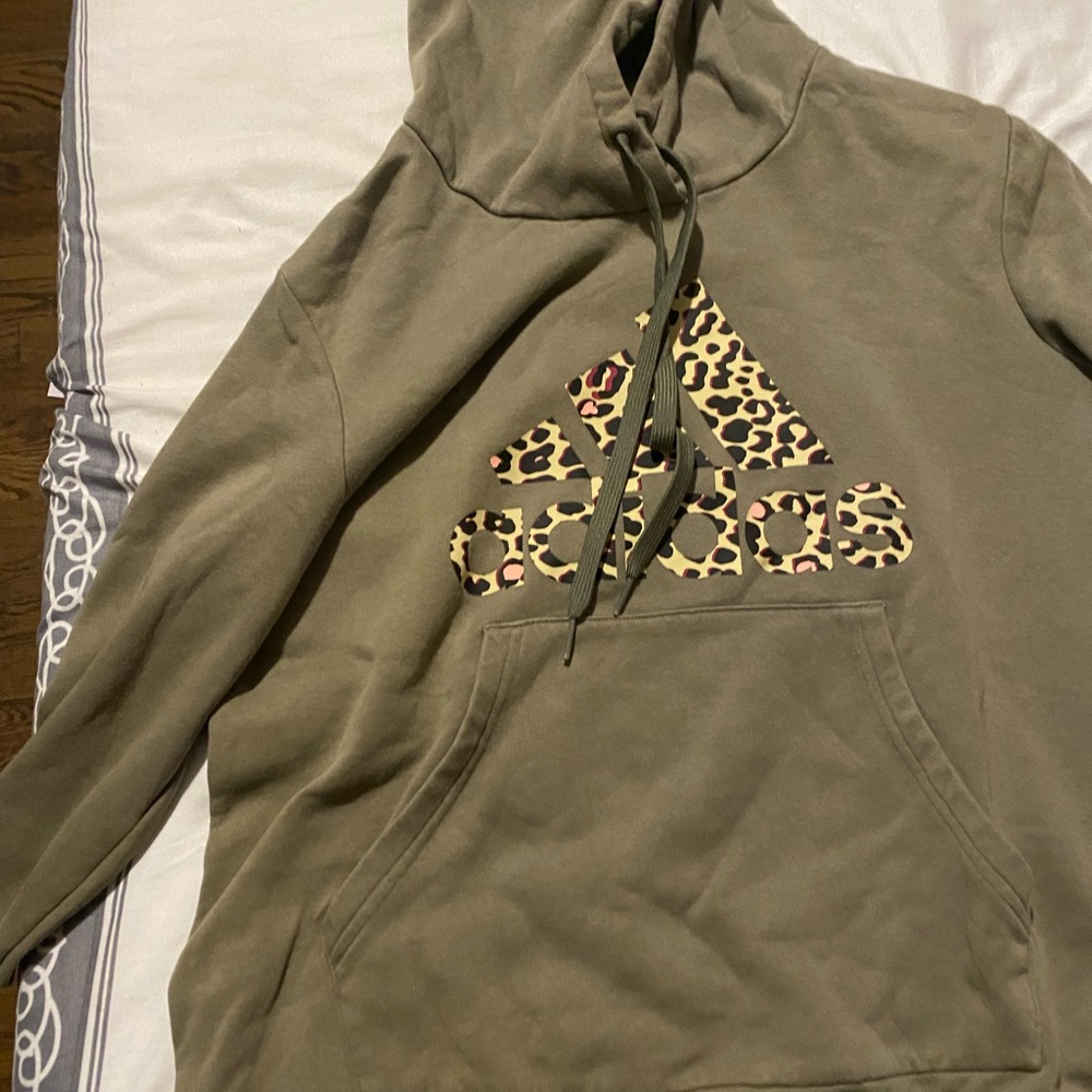 Army green hoodie
